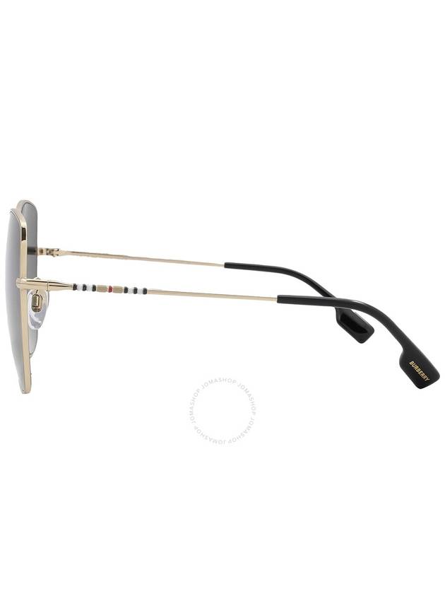 Burberry Burberry Polarized Grey Gradient Butterfly Ladies Sunglasses BE3136D 1109T3 60