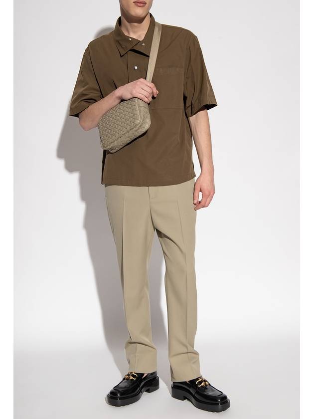 Bottega Veneta Leather Loafers Black