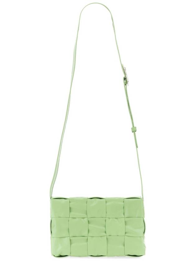 Bottega Veneta Cassette Small Cross Bag Pistachio