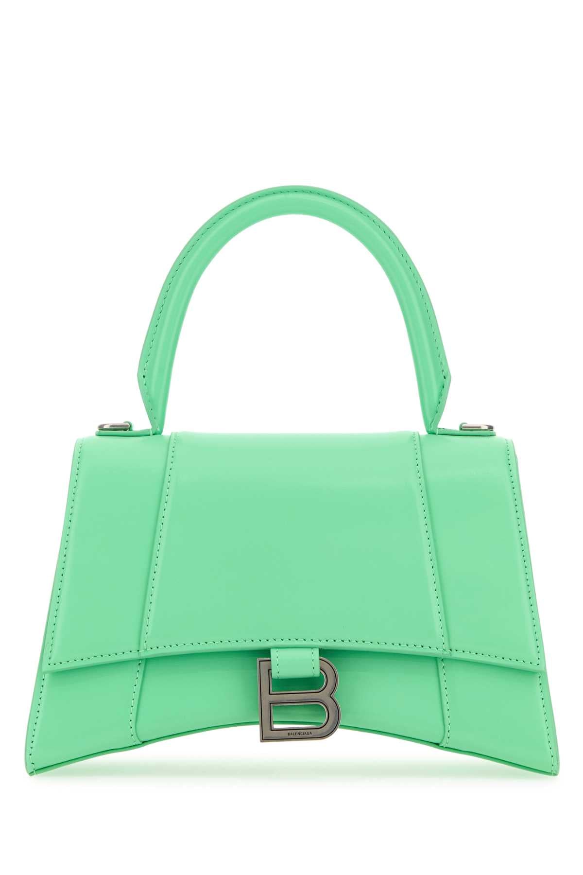BALENCIAGA Mini Leather Small Hourglass Handbag