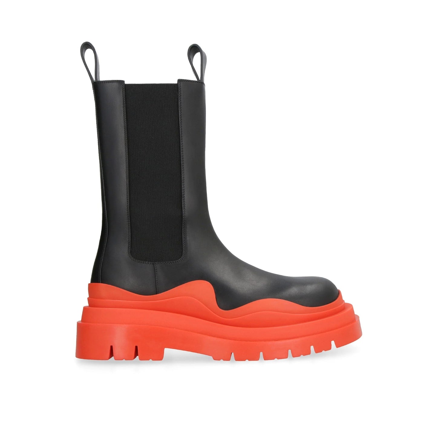 Bottega Veneta Leather Tire Boots Women