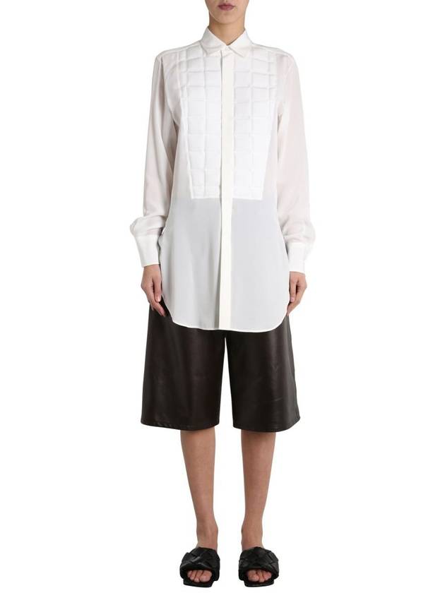 Bottega Veneta quilted blouse 589625 VKME0 8329