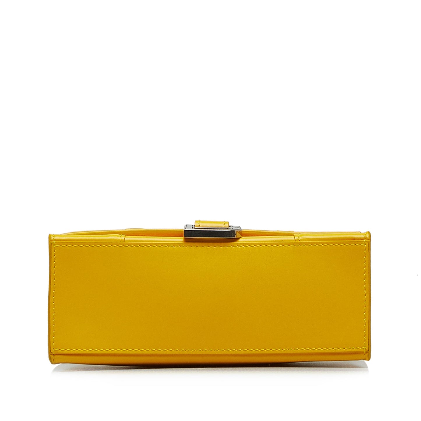 Yellow Balenciaga Hourglass XS Satchel