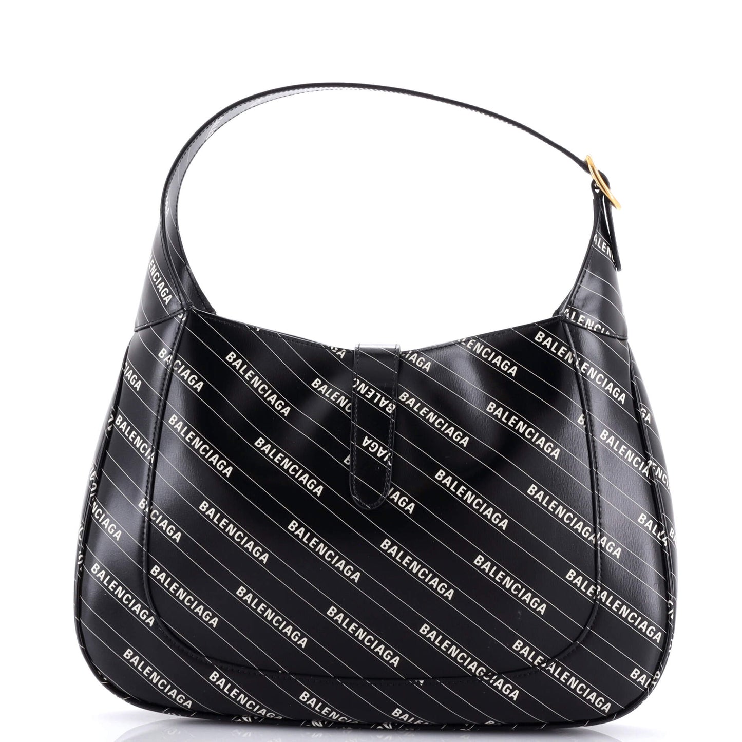 x Balenciaga The Hacker Project Jackie 1961 Hobo Printed Leather Medium