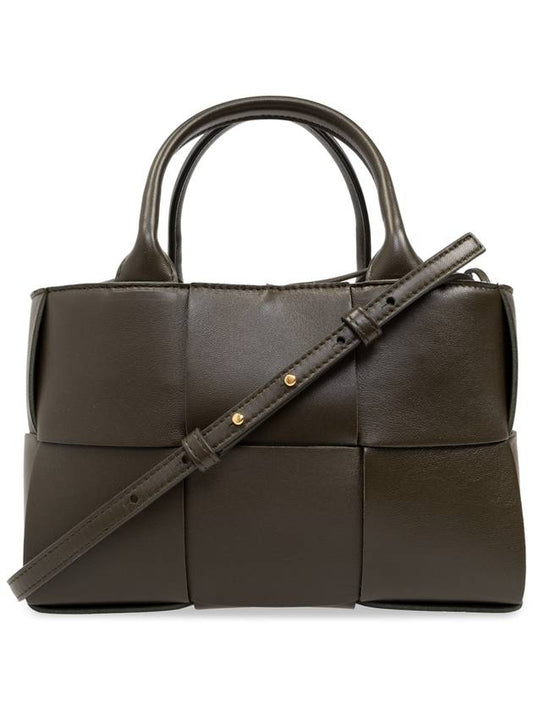 Bottega Veneta Arco Mini Tote Bag Brown