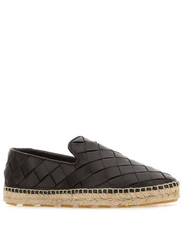 Bottega Veneta Jack Intrecciato Leather Espadrille Fondant