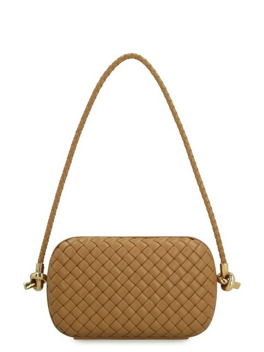Bottega Veneta Knot Minadiair On Strap Tote Bag Camel