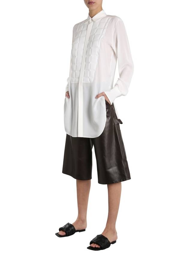 Bottega Veneta quilted blouse 589625 VKME0 8329