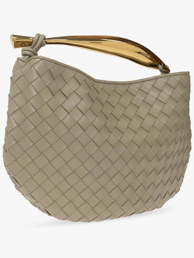Bottega Veneta Sardine Intrecciato Tote Bag Khaki