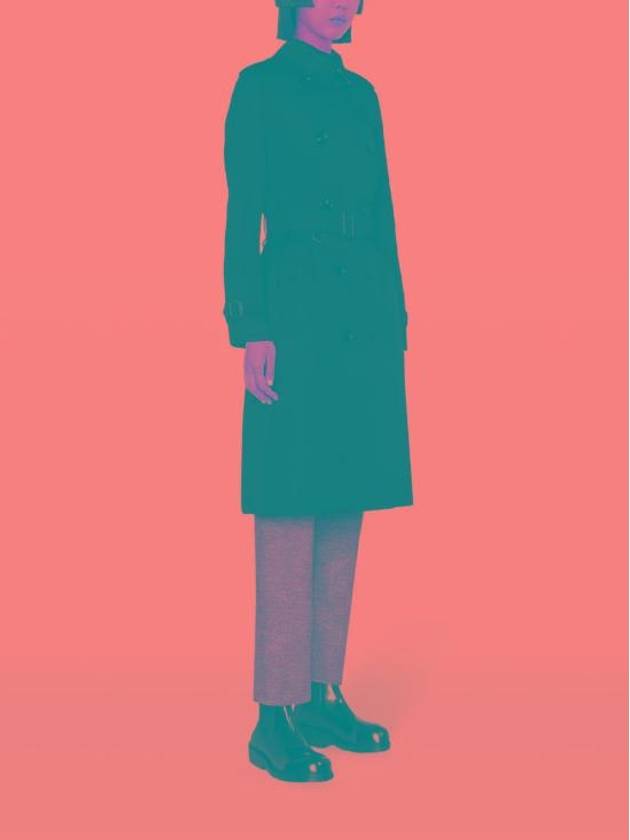 Burberry Kensington Trench Coat Black