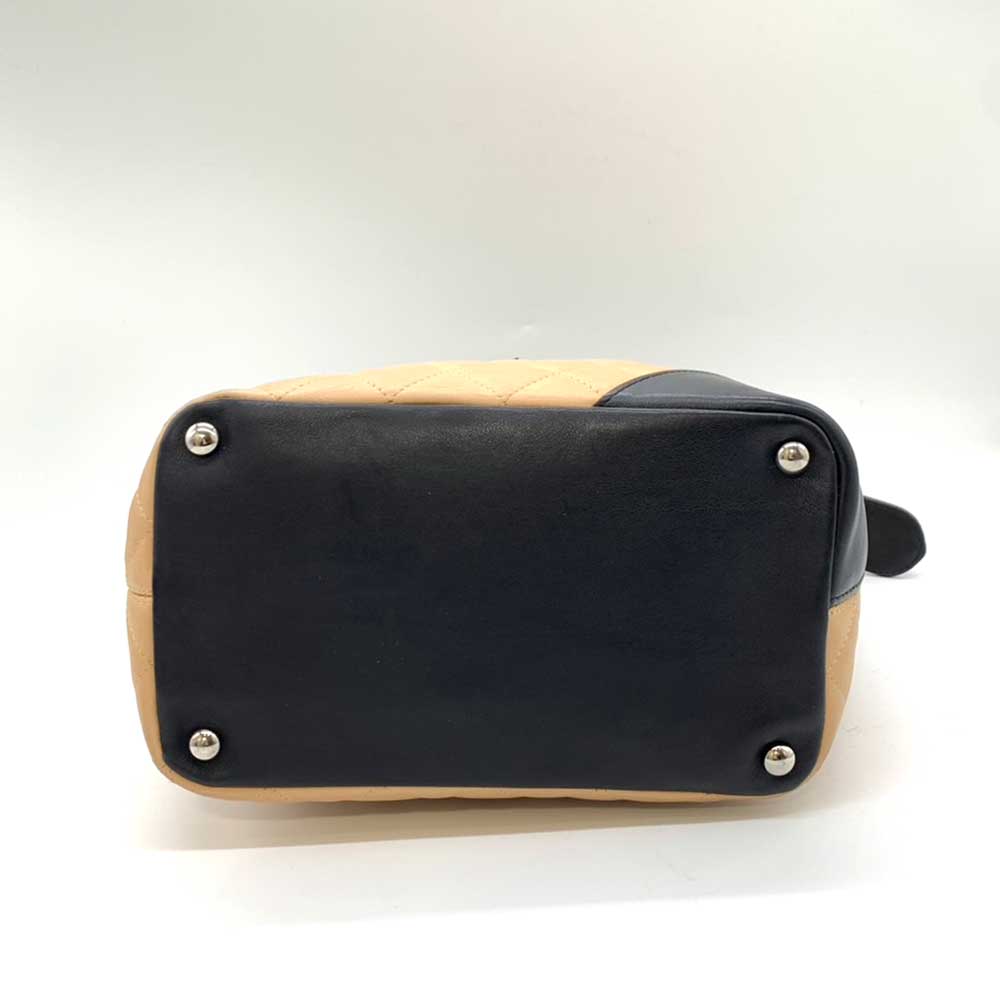 Chanel Cambon Line Medium Tote Bag Leather