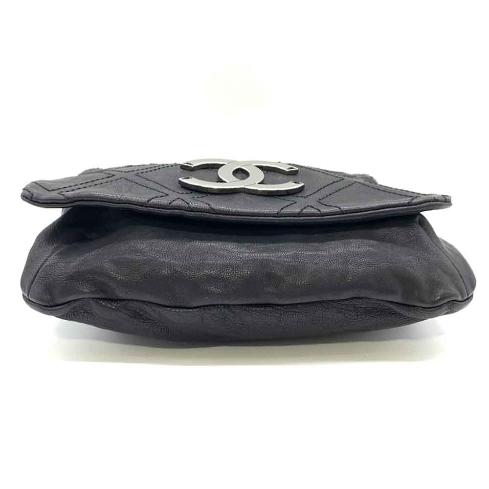 Chanel Wild Stitch Leather Chain Shoulder Bag