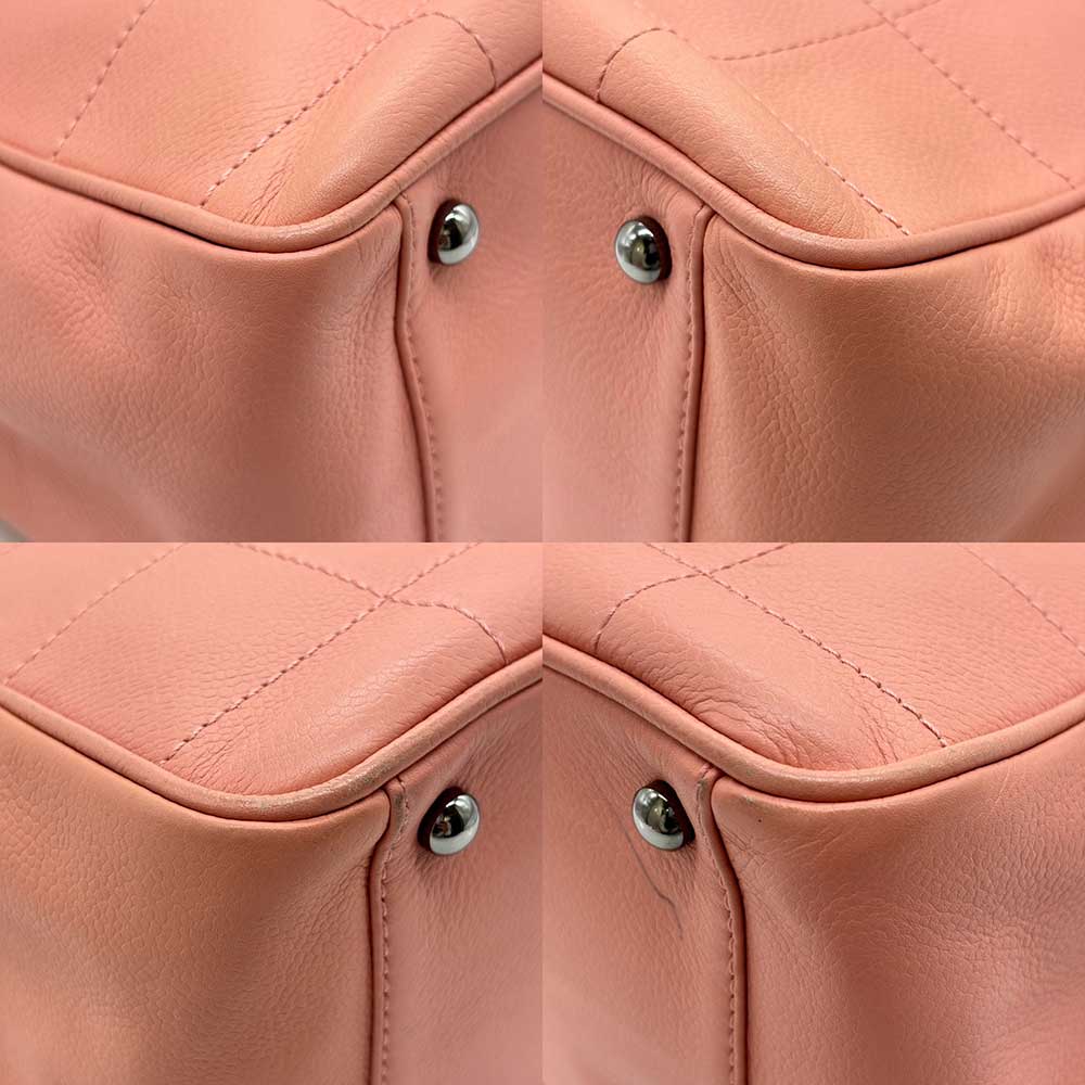 Chanel Caviar Skin Tote Bag Pink