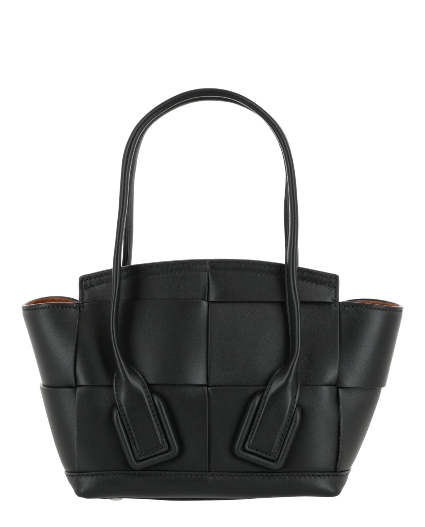 Bottega Veneta Womens Arco 33 Mini Grainy Leather Top-Handle Bag