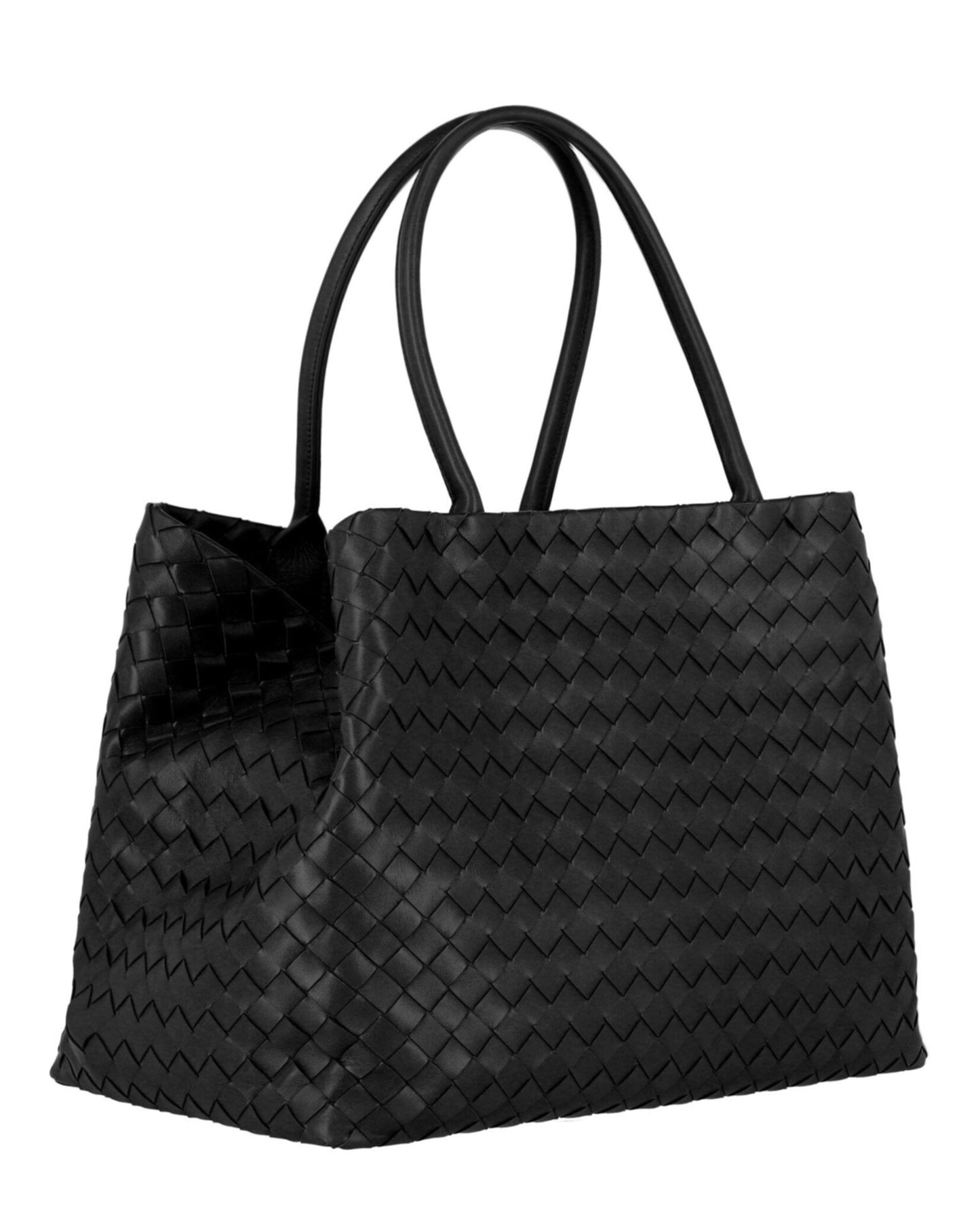 Bottega Veneta Womens Intrecciato Leather Tote