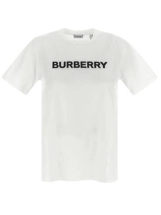 Burberry Logo Cotton Short Sleeve T-Shirt White