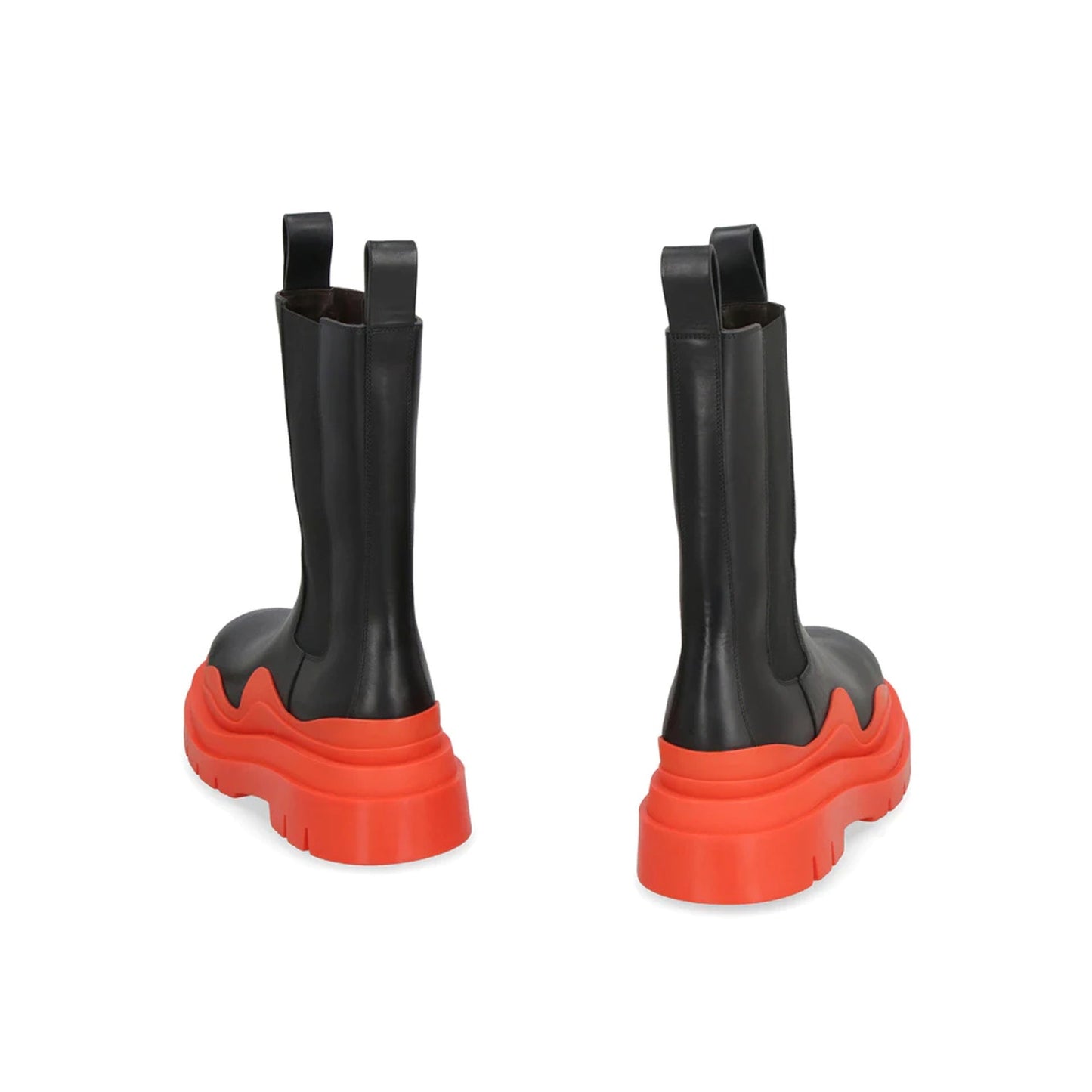 Bottega Veneta Leather Tire Boots Women