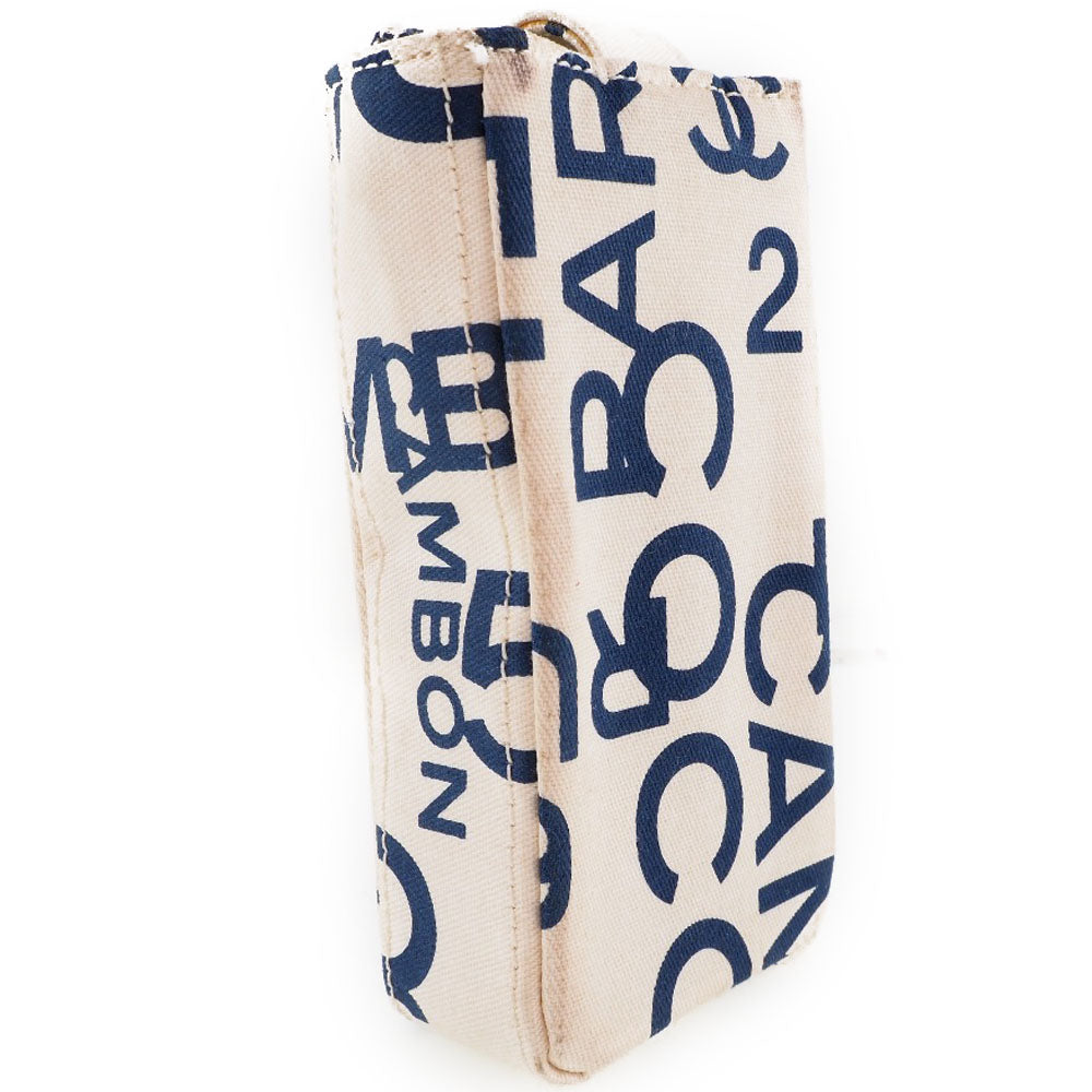 Chanel No5 Canvas Phone Holder Canvas Shoulder Bag in New Condition