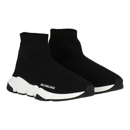 Balenciaga Womens Black/White Sneaker