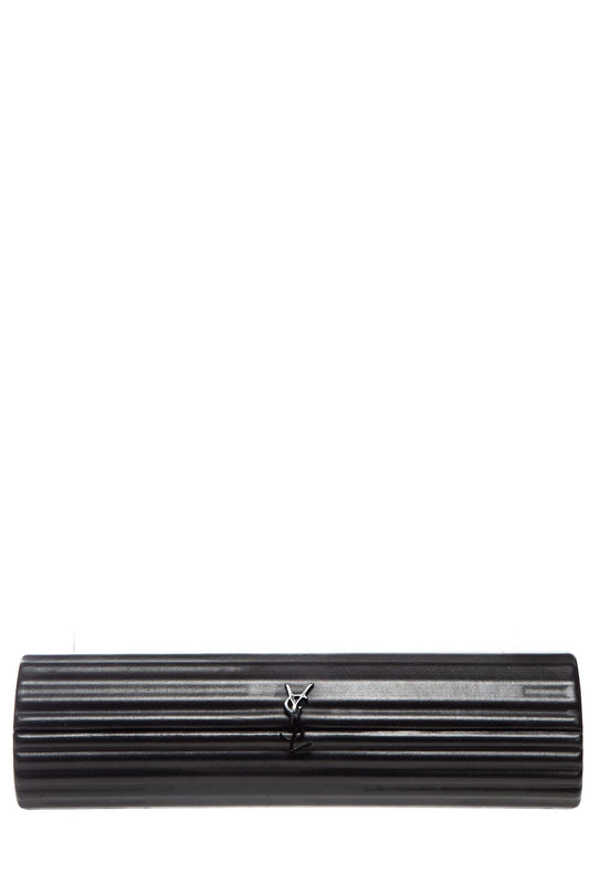 Saint Laurent Black Clutch Hard leather