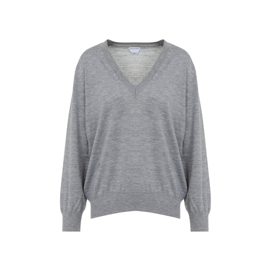 Bottega Veneta V Neck Cashmere Sweater Women