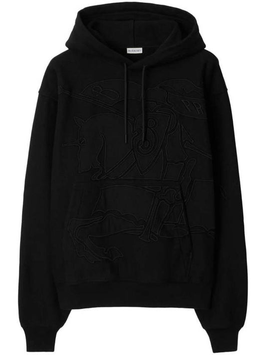 Burberry EKD Embroidered Hoodie Black