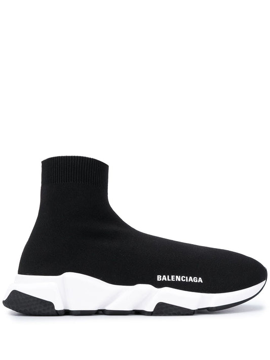 BALENCIAGA Speed Knit Sneakers for Men - Trendy Round Toe Design