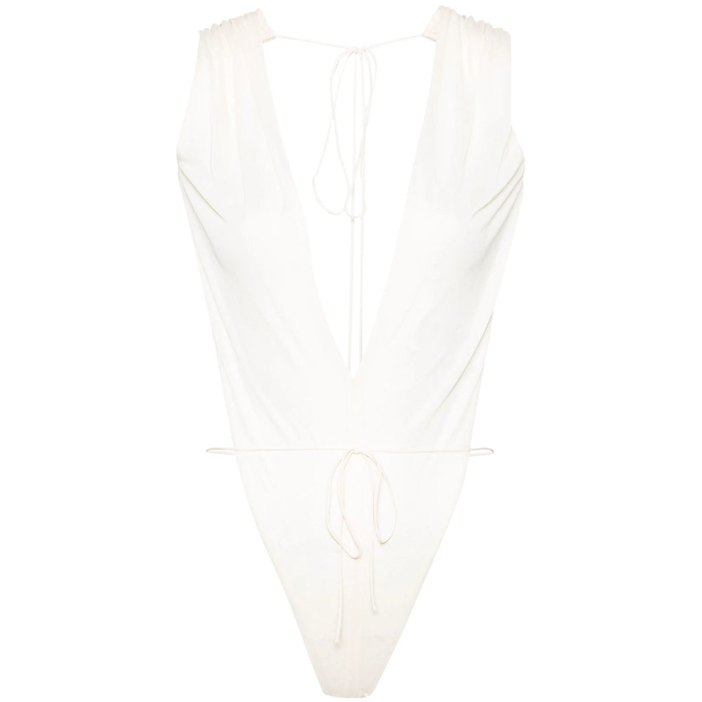 Saint Laurent Neutrals Tops - Vests & Tank Tops Women