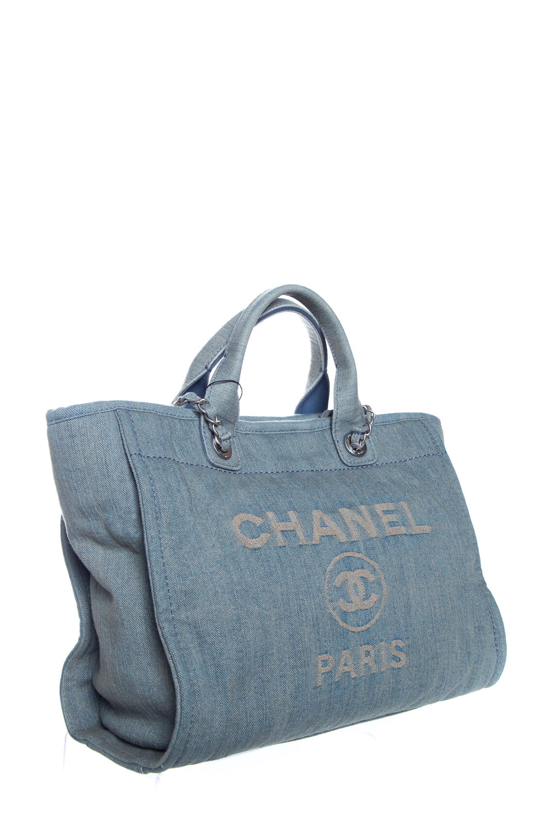 Chanel 2022+ Denim Deauville Handbag