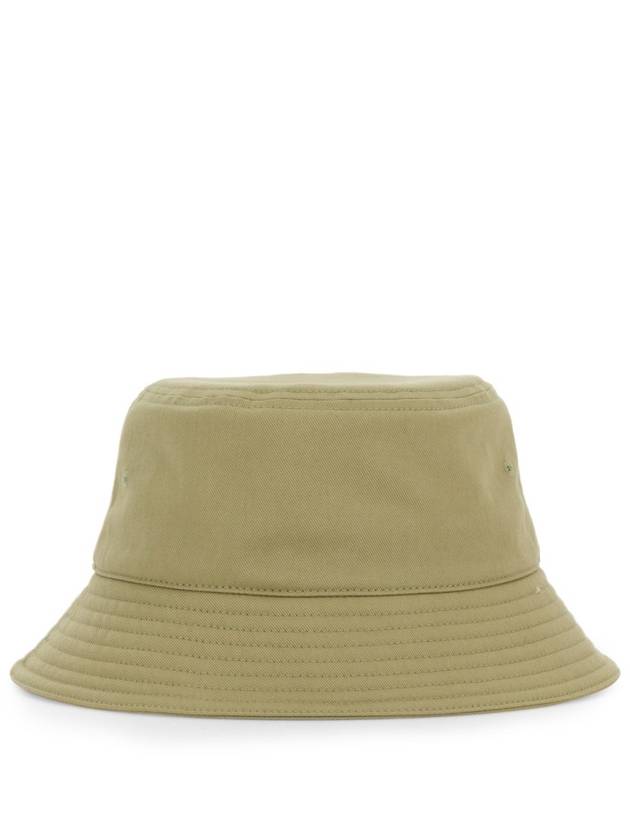 Burberry EKD Embroidered Cotton Bucket Hat Beige