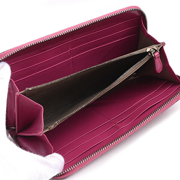 Bottega Veneta Crocodile Zip Wallet