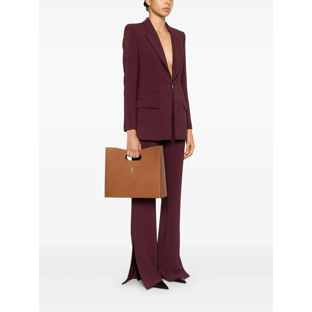 Saint Laurent Brown Tote Bags Women