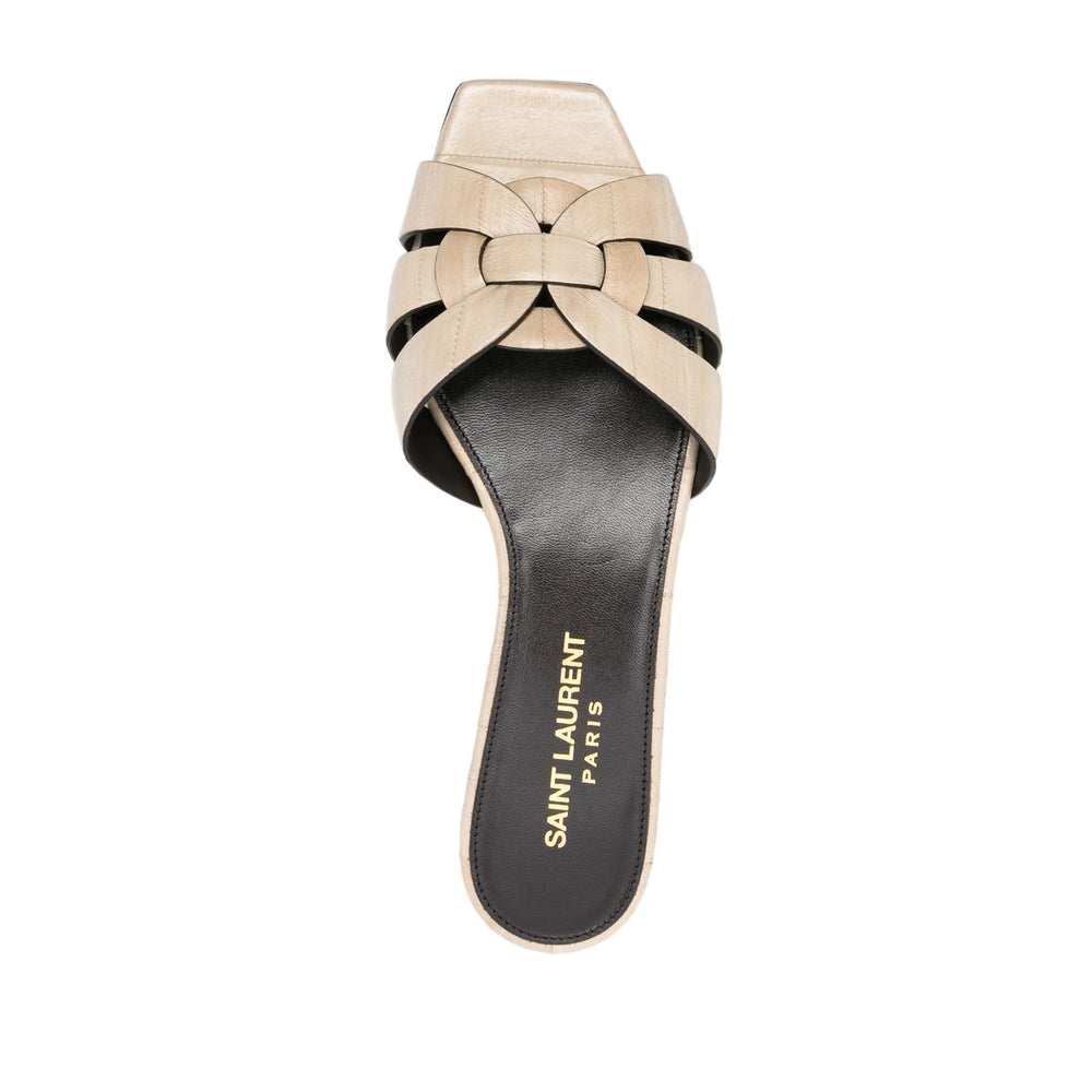 Saint Laurent Neutrals Flip-Flops & Slides Women
