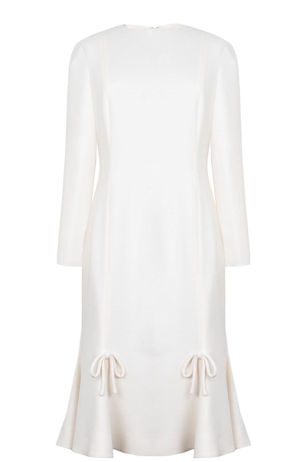 VALENTINO Bow Dress Off-White
