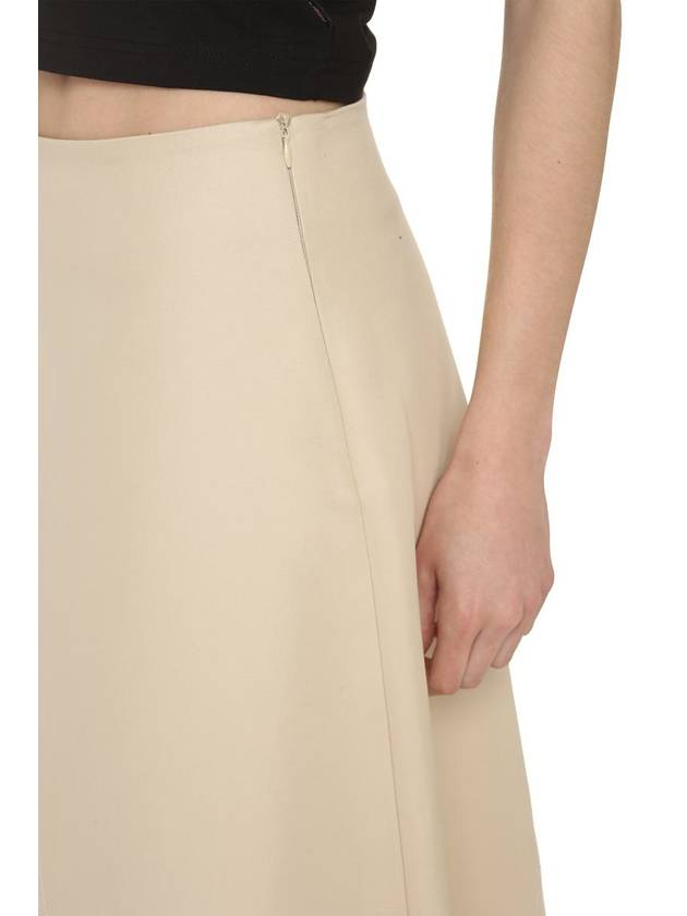 Bottega Veneta Cotton Asymmetric Skirt 744509V0BT09016