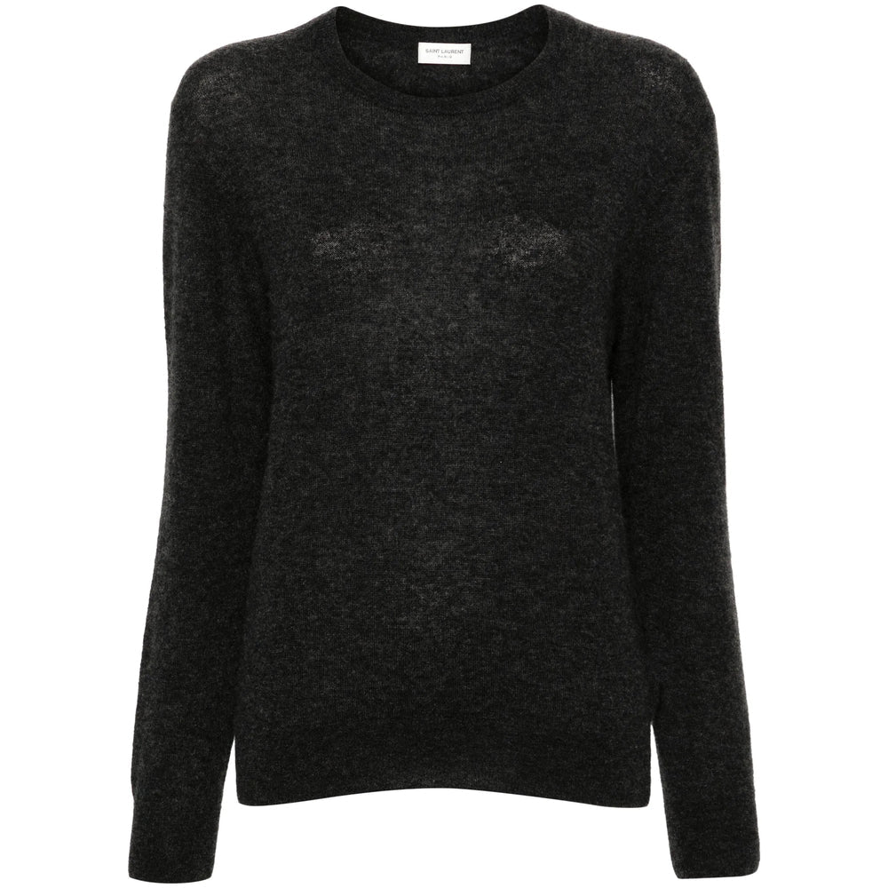 Saint Laurent Black Knitwear - Jumpers Women