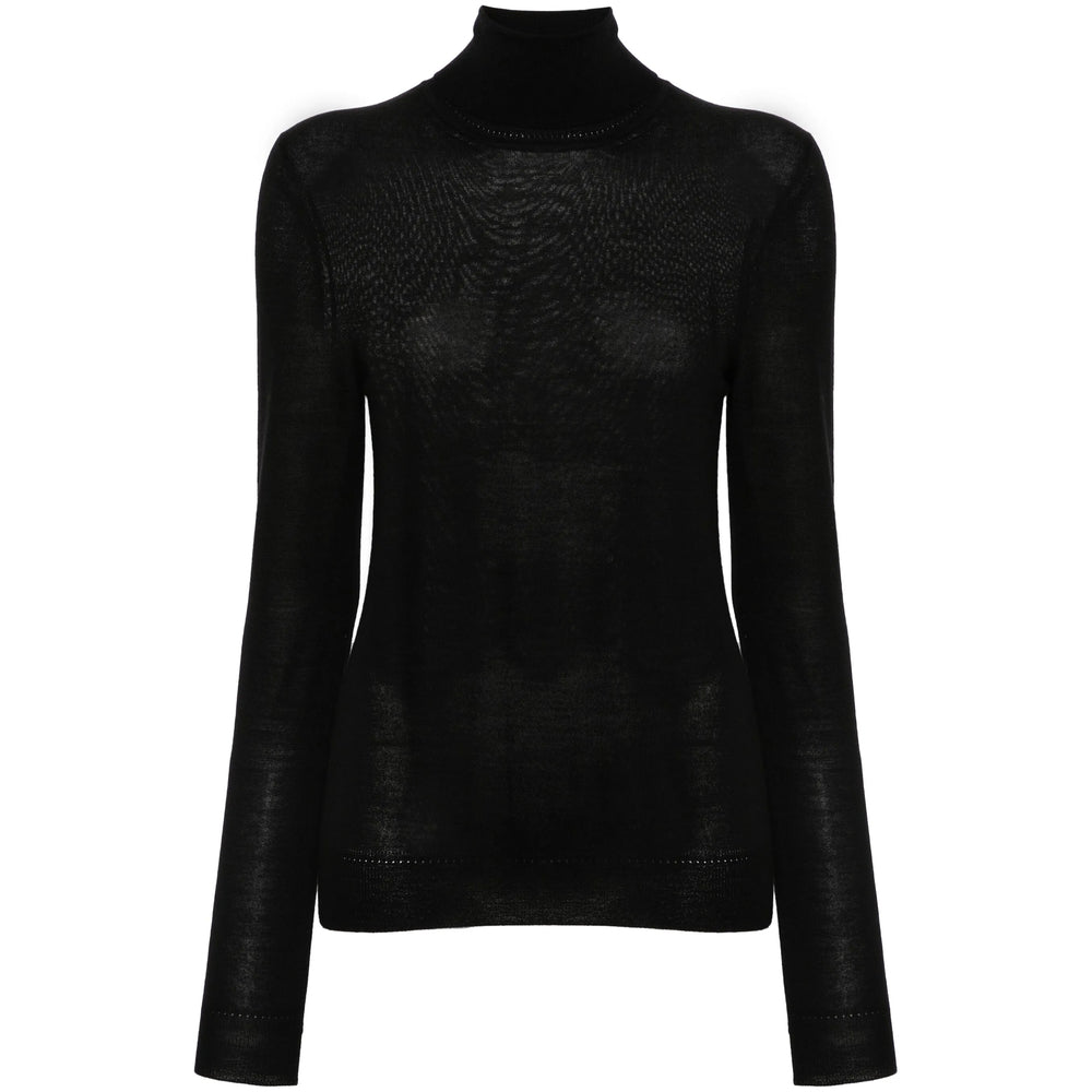Saint Laurent Black Knitwear - Jumpers Women