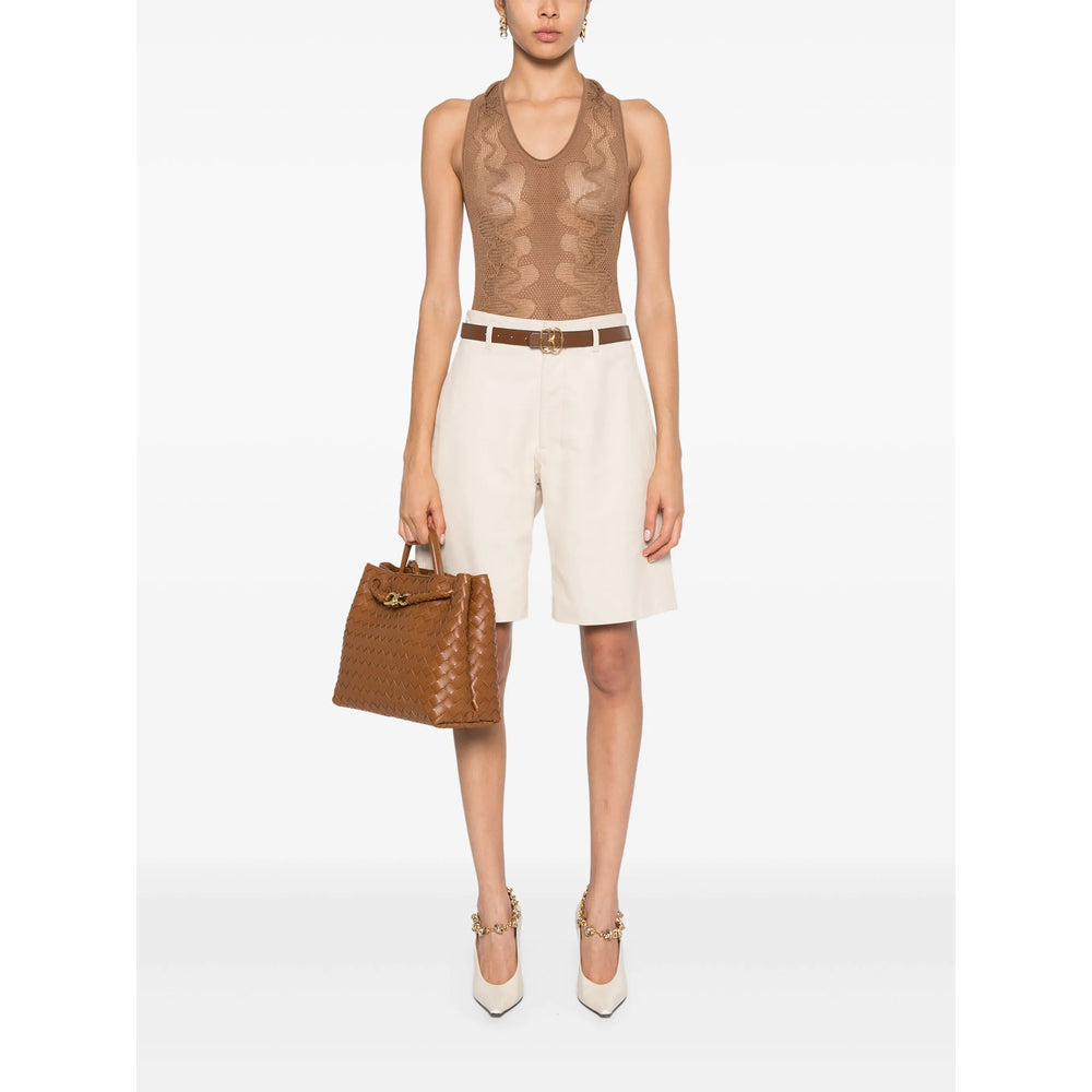 Saint Laurent Brown Tops - Vests & Tank Tops Women