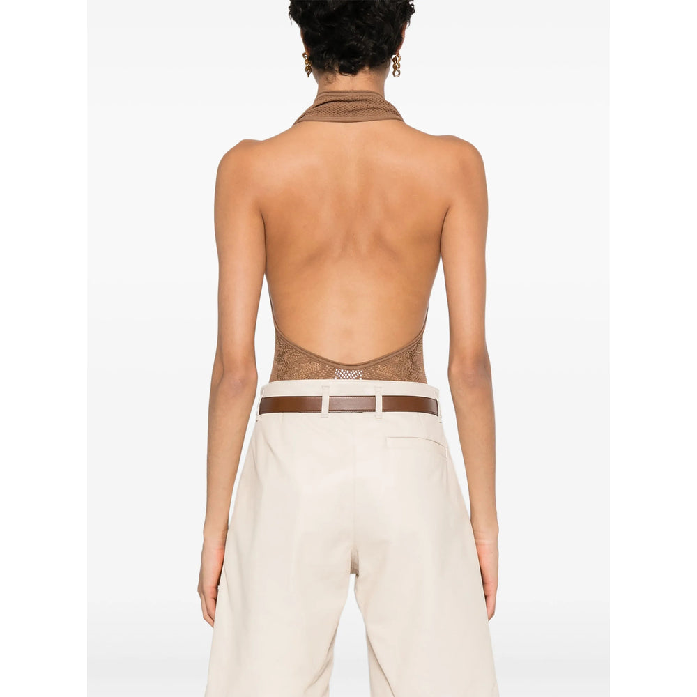 Saint Laurent Brown Tops - Vests & Tank Tops Women