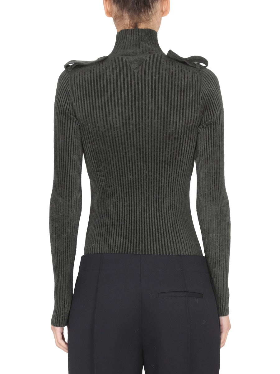 Bottega Veneta Women Maglia Military