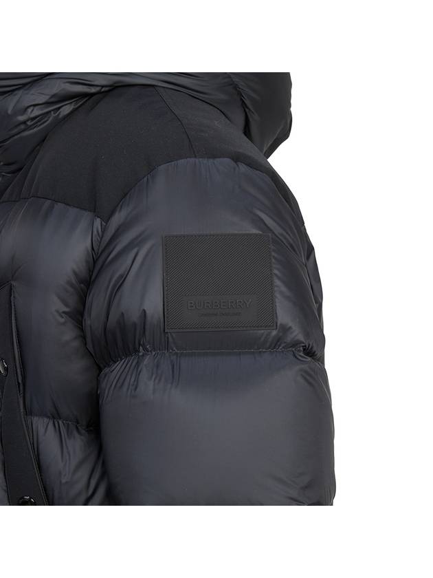 Burberry Lindford Long Down Padding Charcoal