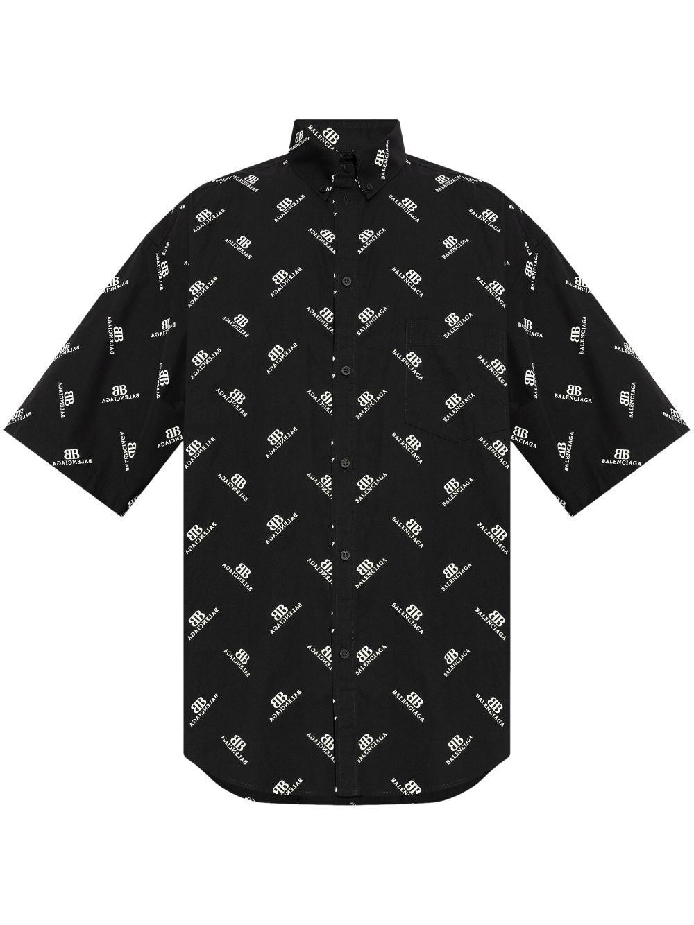 BALENCIAGA Large Fit Button-Up Shirt