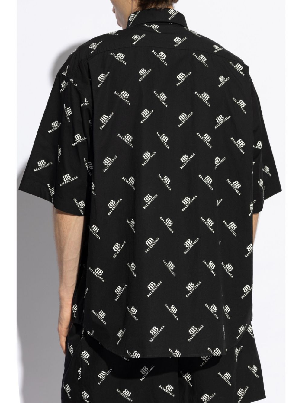 BALENCIAGA Large Fit Button-Up Shirt