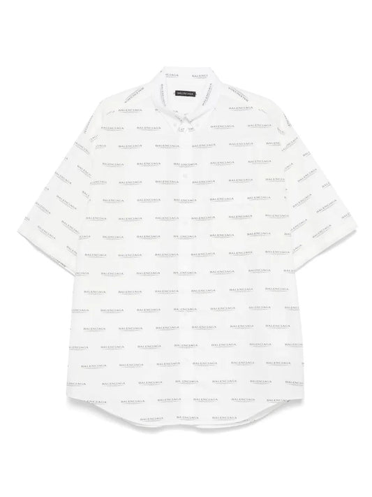 BALENCIAGA Large Fit Casual Shirt for Men