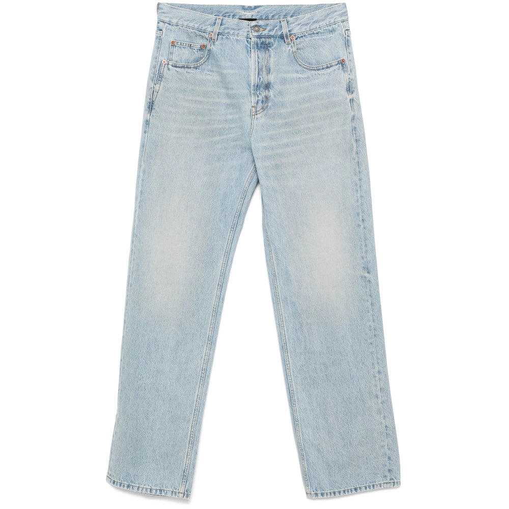 Saint Laurent Blue Denim - Regular & Straight-Leg Jeans Men