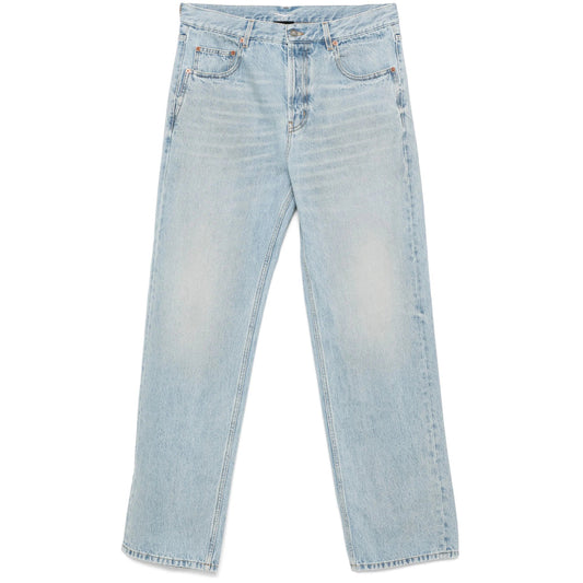 Saint Laurent Blue Denim - Regular & Straight-Leg Jeans Men