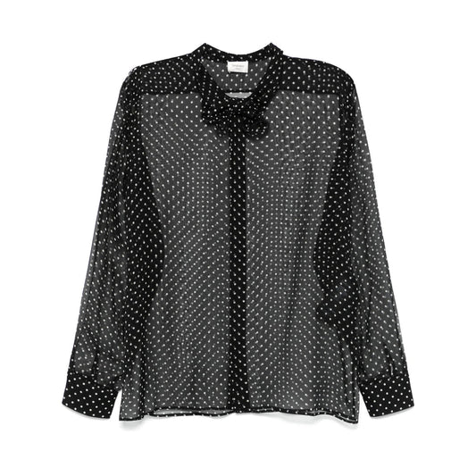 Saint Laurent Black Shirts Men