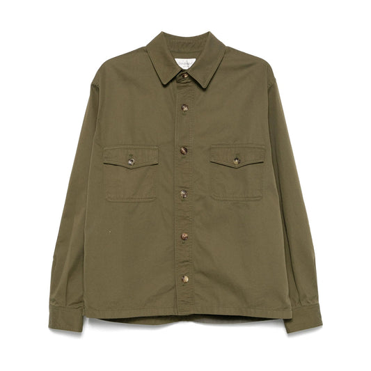Saint Laurent Green Jackets - Shirt Jackets Men