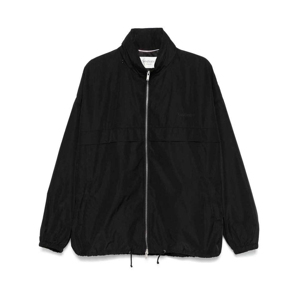 Saint Laurent Black Jackets - Lightweight Jackets Men