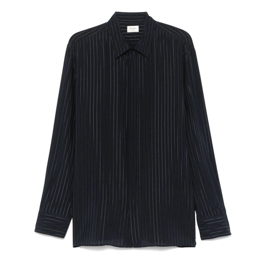 Saint Laurent Blue Shirts Men